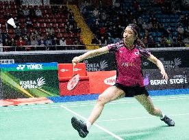 (SP)SOUTH KOREA-SUNCHEON-BADMINTON-KOREA OPEN 2022-WOMEN'S SINGLES-FINAL