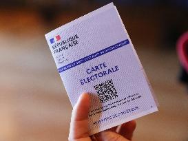 FRANCE-CLICHY-PRESIDENTIAL ELECTION-VOTE