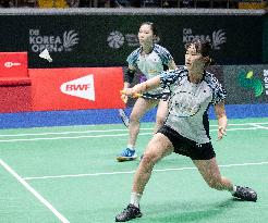 (SP)SOUTH KOREA-SUNCHEON-BADMINTON-KOREA OPEN 2022-WOMEN'S DOUBLES-FINAL