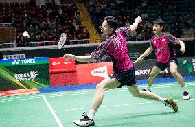 (SP)SOUTH KOREA-SUNCHEON-BADMINTON-KOREA OPEN 2022-MEN'S DOUBLES-FINAL