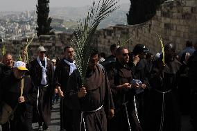 MIDEAST-JERUSALEM-PALM SUNDAY
