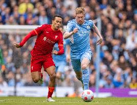 (SP)BRITAIN-MANCHESTER-FOOTBALL-PREMIER LEAGUE-MANCHESTER CITY VS LIVERPOOL