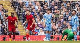 (SP)BRITAIN-MANCHESTER-FOOTBALL-PREMIER LEAGUE-MANCHESTER CITY VS LIVERPOOL