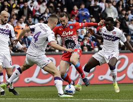 (SP)ITALY-NAPLES-FOOTBALL-SERIE A-NAPOLI VS FIORENTINA