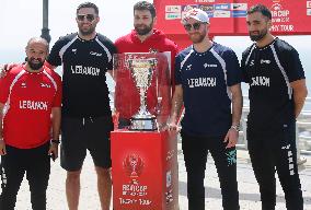 (SP)LEBANON-BEIRUT-BASKETBALL-FIBA ASIA CUP-TROPHY TOUR