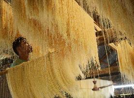 INDIA-AGARTALA-VERMICELLI MAKING