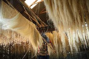INDIA-AGARTALA-VERMICELLI MAKING