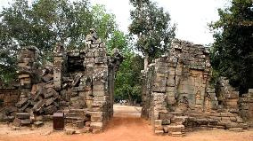 CAMBODIA-SIEM REAP-TA PROHM TEMPLE-RESTORATION