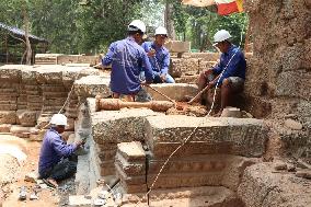 CAMBODIA-SIEM REAP-TA PROHM TEMPLE-RESTORATION