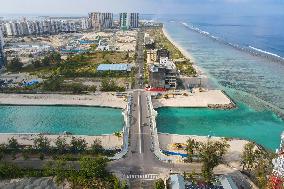 MALDIVES-HULHUMALE-BRIDGES-CHINA