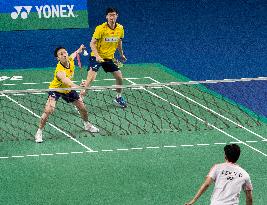 (SP)SOUTH KOREA-GWANGJU-BADMINTON-KOREA MASTERS-MEN'S DOUBLES