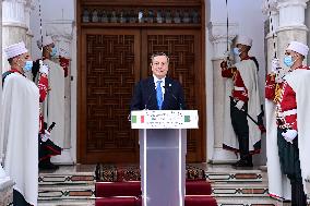 ALGERIA-ALGIERS-ITALIAN PM-VISIT