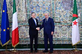 ALGERIA-ALGIERS-ITALIAN PM-VISIT