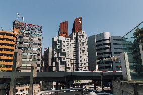 JAPAN-TOKYO-ARCHITECTURE-DEMOLITION