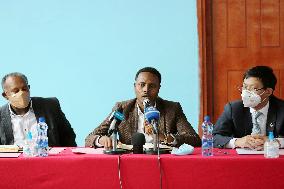 ETHIOPIA-ADDIS ABABA-SCHOOL-CHINA-DONATION