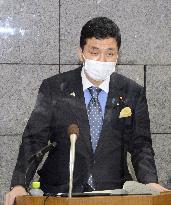 Japanese defense minister Kishi