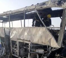 EGYPT-ASWAN-BUS CRASH