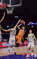 (SP)CHINA-NANCHANG-BASKETBALL-CBA LEAGUE-ZHEJIANG LIONS VS SHANGHAI SHARKS (CN)