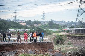 SOUTH AFRICA-KWAZULU-NATAL-HEAVY RAINS-AFTERMATH