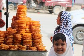 AFGHANISTAN-KUNDUZ-RAMADAN-TRADITIONAL SWEET