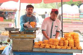 AFGHANISTAN-KUNDUZ-RAMADAN-TRADITIONAL SWEET