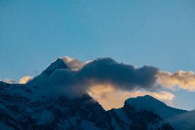 CHINA-TIBET-MOUNT NAMJAGBARWA (CN)