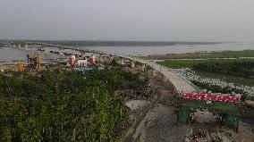 BANGLADESH-PIROJPUR-CHINESE-FRIENDSHIP-BRIDGE