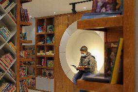 MIDEAST-GAZA CITY-LIBRARY