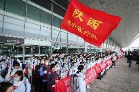 CHINA-SHAANXI-XI'AN-MEDICS-SHANGHAI-AID (CN)