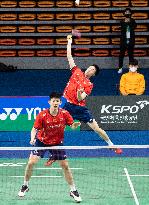 (SP)SOUTH KOREA-GWANGJU-BADMINTON-KOREA MASTERS-MEN'S DOUBLES