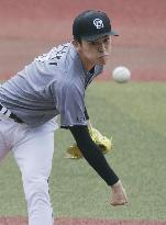 Baseball: Roki Sasaki of Lotte Marines