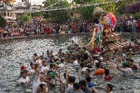 NEPAL-KATHMANDU-GAHANA KHOJNE JATRA FESTIVAL