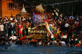 NEPAL-KATHMANDU-GAHANA KHOJNE JATRA FESTIVAL