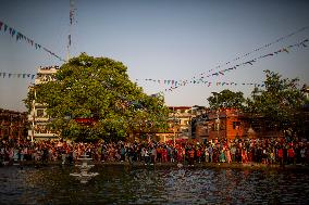 NEPAL-KATHMANDU-GAHANA KHOJNE JATRA FESTIVAL