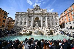 ITALY-ROME-EASTER HOLIDAY-TOURISM