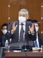 BOJ chief Kuroda at parliament