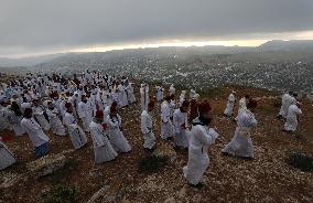 MIDEAST-NABLUS-PASSOVER