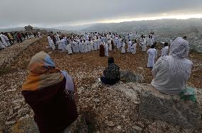 MIDEAST-NABLUS-PASSOVER