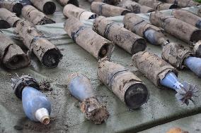 AFGHANISTAN-JAWZJAN-WEAPON CACHE-DISCOVERED