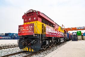 #CHINA-SHAANXI-XI'AN-LAOS-FREIGHT TRAIN (CN)