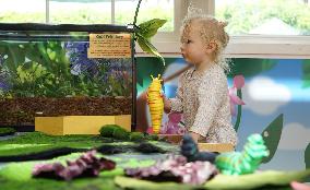 U.S.-CALIFORNIA-KIDSPACE CHILDREN'S MUSEUM-EARTH DAY