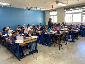 JORDAN-AMMAN-WORLD BOOK DAY-REFUGEE STUDENTS