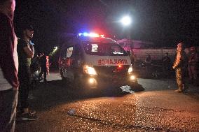 LEBANON-TRIPOLI-SINKING BOAT-RESCUE