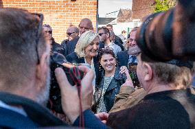 FRANCE-HENIN-BEAUMONT-PRESIDENTIAL ELECTION-SECOND ROUND-VOTE-LE PEN