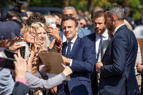 FRANCE-LE TOUQUET-PRESIDENTIAL ELECTION-SECOND ROUND-VOTE-MACRON