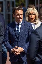 FRANCE-LE TOUQUET-PRESIDENTIAL ELECTION-SECOND ROUND-VOTE-MACRON