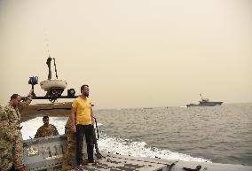 LEBANON-TRIPOLI-SINKING BOAT-RESCUE