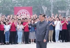 CHINA-BEIJING-XI JINPING-RENMIN UNIVERSITY OF CHINA-VISIT (CN)