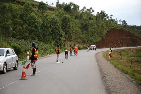 RWANDA-HUYE-ROAD UPGRADING