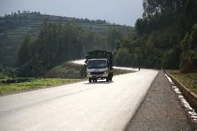 RWANDA-HUYE-ROAD UPGRADING